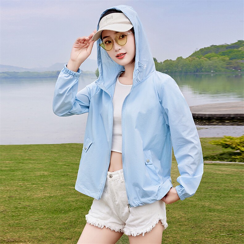 现货！！防晒衣女2024夏季新款时尚透气防晒衫薄外套,女装防晒衣,以桐