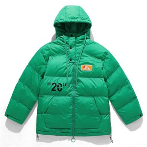 2020冬装新款日系平铺连帽保暖棉衣男潮宽松外套 A436-W898图片