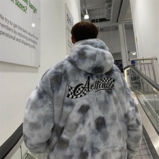 XZ216-BK94-P12821男女情侣中性棉衣外套毛绒仿皮草棉服h控148，男装棉衣，星座716-5（原216-1）