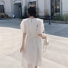 雪纺连衣裙女中长款夏季新款，女装连衣裙，浙宝069