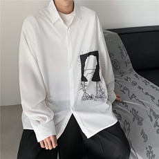 衬衫女时尚洋气小衫2025春秋夏新款上衣宽松高级设计感休闲衬衣薄，男装衬衫，星座516A