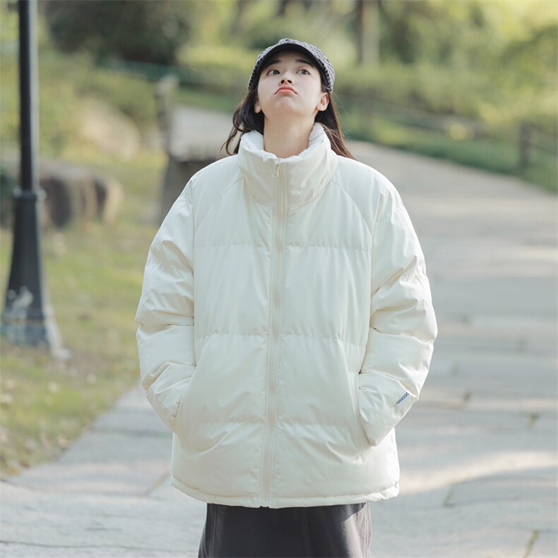 抖音直播连帽棉衣假两件加厚棉袄情侣款百搭面包服MY111-P65,男装棉衣,星座1402-1