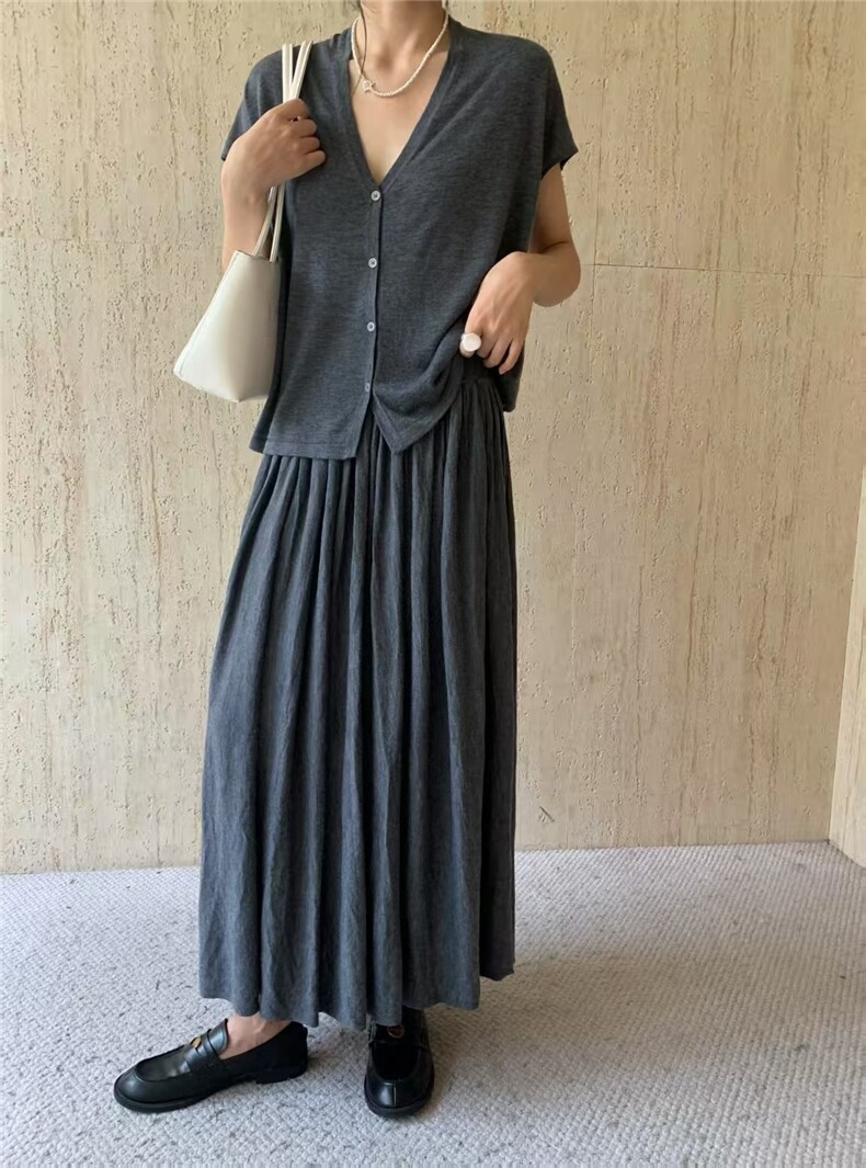 水溶羊毛小飞袖开衫，女装针织衫/毛衣，旭友羊绒