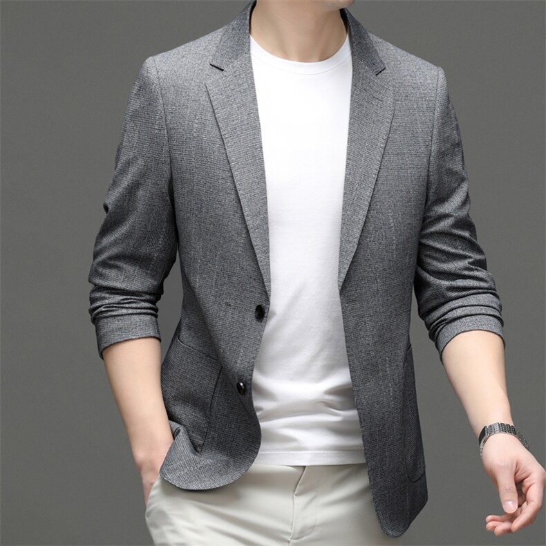 M5551-1钱塘2020-3春夏新款男士商务休闲西服简约百搭外套P135,男装西服,钱塘207-3