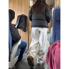 女风纯棉加绒加厚阔腿束脚休闲卫裤ZK0288-P45加绒58，男装休闲裤，星座313A(原308A-2)