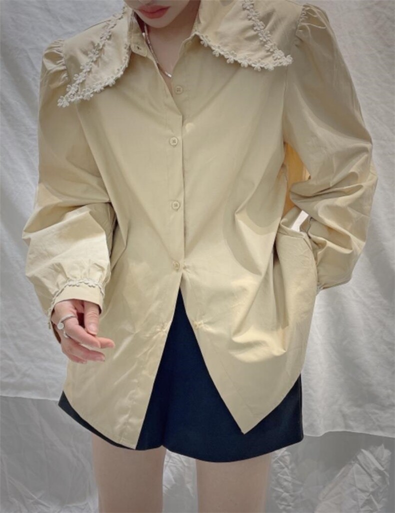 花边衬衣，其它，麦缇诺