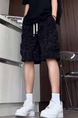 K9073/特P32夏季新款工装扎染多口袋短裤男痞帅休闲五分裤中裤，男装牛仔裤，电商A141