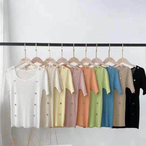 高弹时尚冰丝针织衫，女装，艺尚丽人