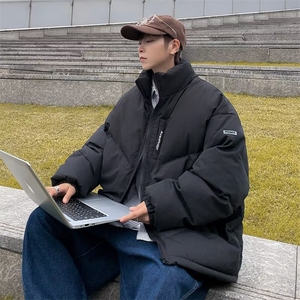 冬季男生2022棉衣冬款外套加厚简约新款港风潮男棉服M0111-P83图片