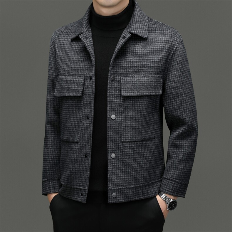 M6833-78钱塘2020-3冬季厚款商务休闲百搭中年男士夹克外套P403,男装夹克,钱塘207-3