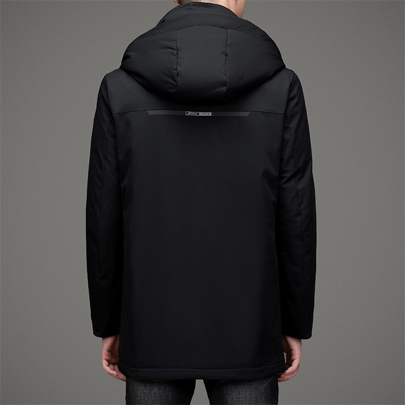 冬季男士连帽羽绒服中青年男装宽松90%白鸭绒保暖外套ZL7796-P315,男装羽绒服,星座1105-3