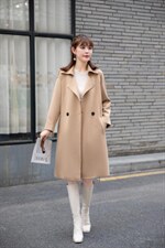 现货供应：斜纹空气层面料休闲风衣M一XXL，女装风衣，拉思维加丝