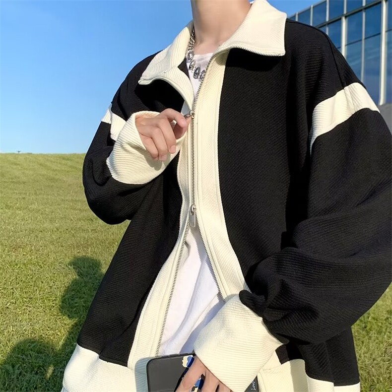男秋季2023新款长袖夹克拉链外套J162P50,男装夹克,星座1116-2