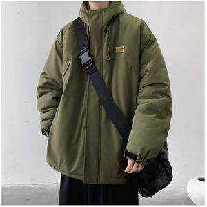 新款潮文艺气质慵懒夹棉防水小牛津棉衣流行简约原宿TT102 P80图片