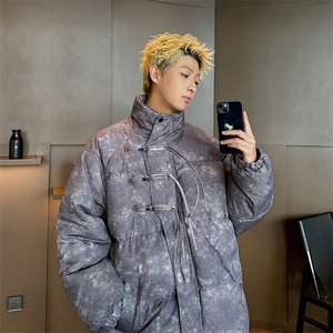 2025  新中式情侣棉衣棉服面包服立领盘扣棉袄外套-G1608-P85图片