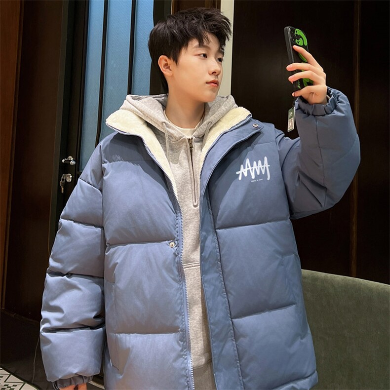 ！2023冬季男士立领棉衣加绒加厚简约百搭棉服外套MY127P75,男装棉衣,电商B220