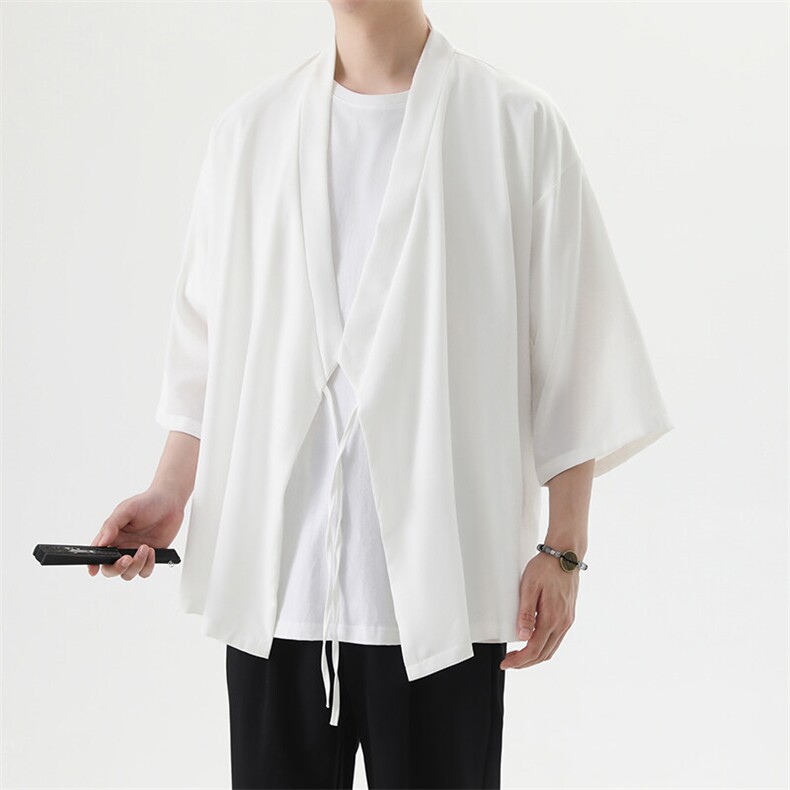 风夏季披风男女情侣宽松日系冰丝防晒服风衣xz815-001p25,男装风衣,星座815（原A203）