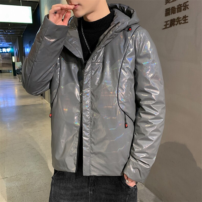 羽绒服男冬季新款加厚保暖上衣中青年休闲白鸭绒男士时尚潮流外套,男装羽绒服,电商B212（原钱塘6029）