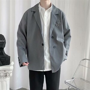 男士休闲胸针西装外套XZ04P46，男装西服，星座1116-2