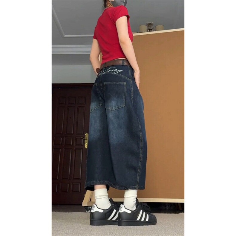 【现货】夏季七分牛仔裤男女同款咬部刺绣XZ610A-K7620-特P45,男装牛仔裤,星座610A
