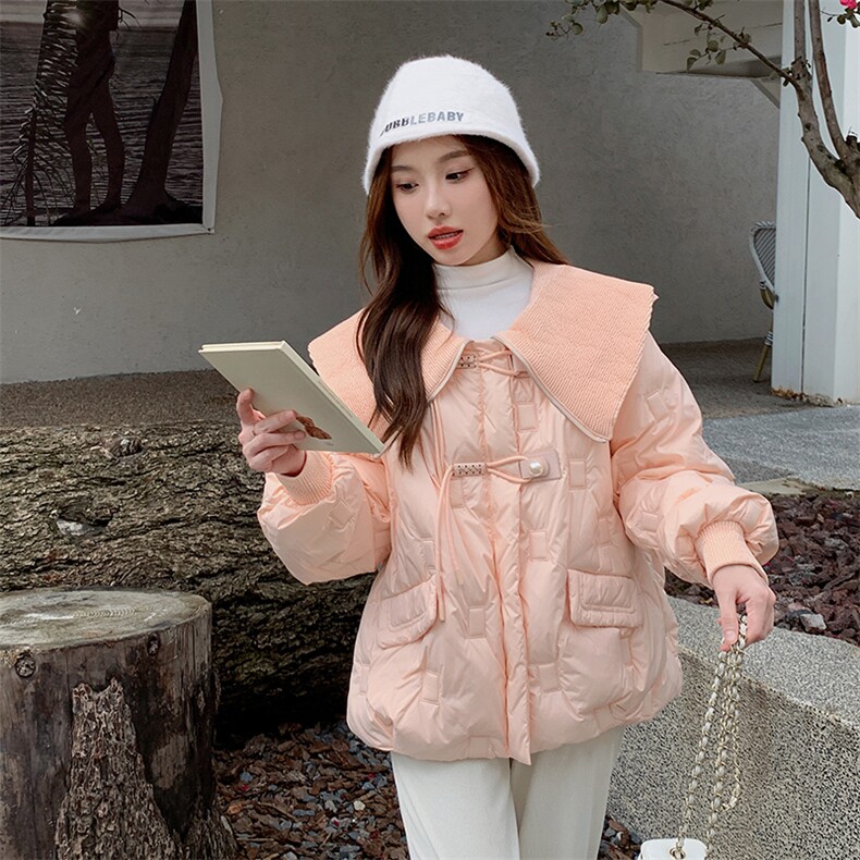 主推90白鸭绒羽绒服外套2C332-M1109-P225K318,女装羽绒服,2C332