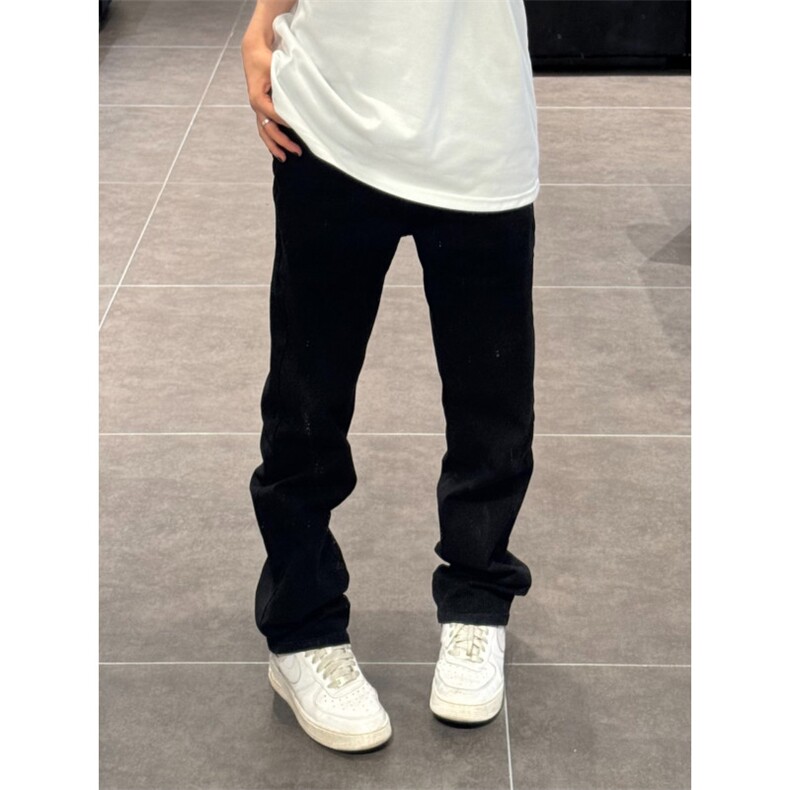 【有货】517弯刀牛仔裤男美式cleanfit微喇裤子高街N083LL-特P32,男装牛仔裤,星座1007（原301D）