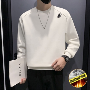 WY56153常规P58控78 加绒P68控98 店主无头风冬季加绒刺绣卫衣男图片
