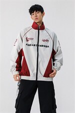 2026无影墙美式印花潮牌立领机车大码M-5XL夹克男JK77979P68控108，男装夹克，星座227-7