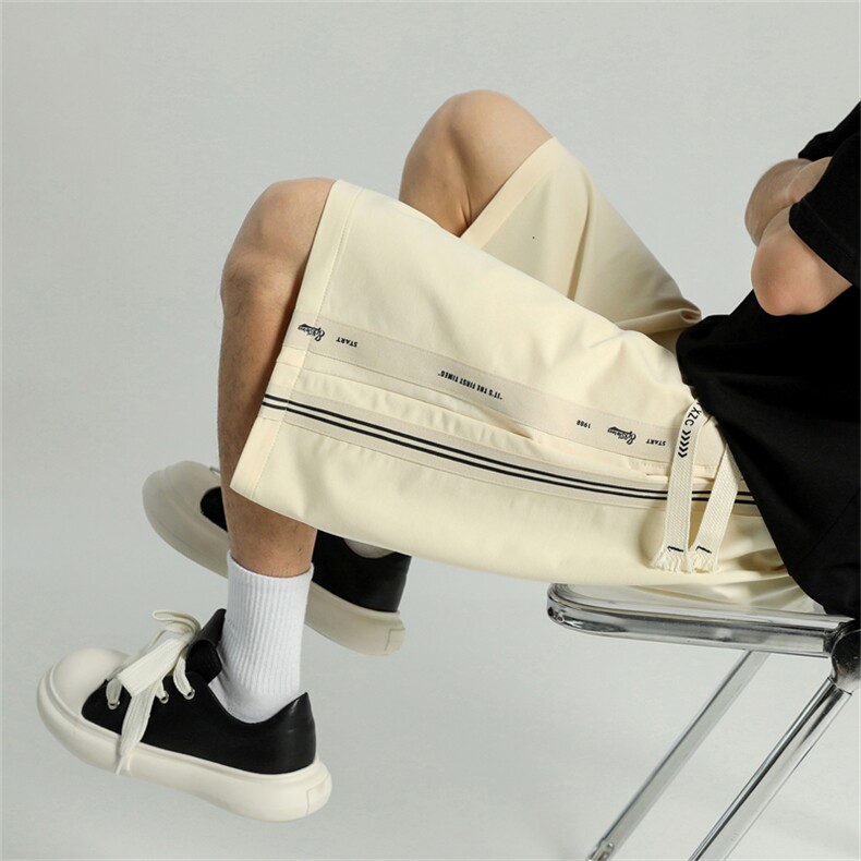 撞色休闲裤短裤男1209-1-DK11-P30现货不缺货，男装牛仔裤，星座1209-1