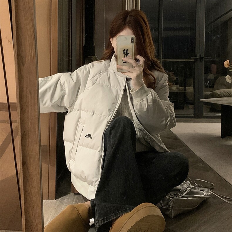 C919-P120新款冬季棉服女韩系小个子棉衣面包服学生棉袄情侣外套,男装棉衣,星座911-2(原星座613-2）