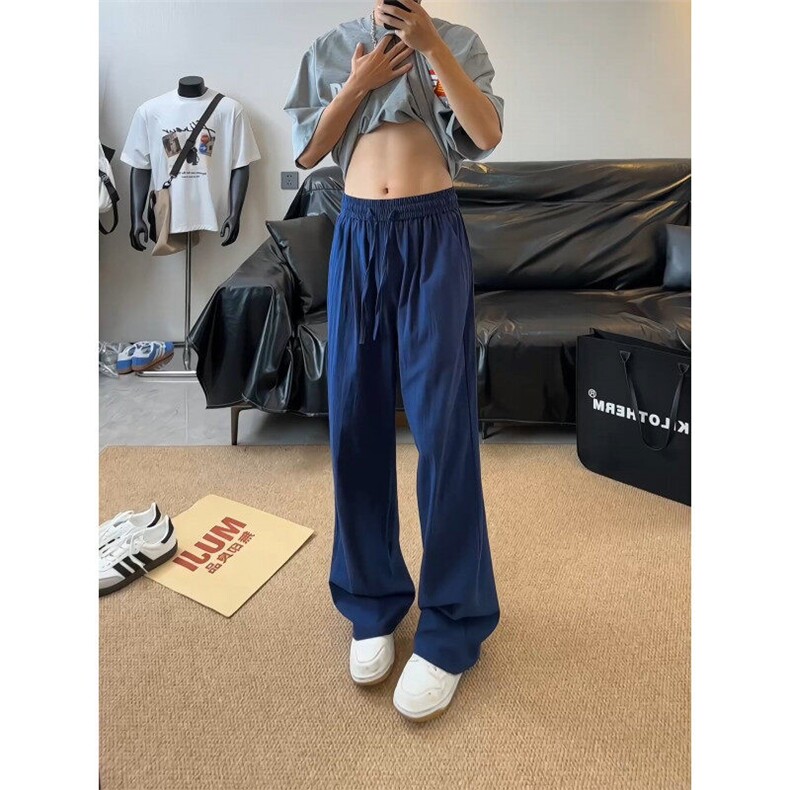 男款夏季薄款棉麻休闲长裤慵懒A061-AX01318-1-特P30-视频截图,男装休闲裤,电商A061