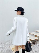 秋装新款现货，口袋贴标西装外套，自留款，女装西装，哥卓