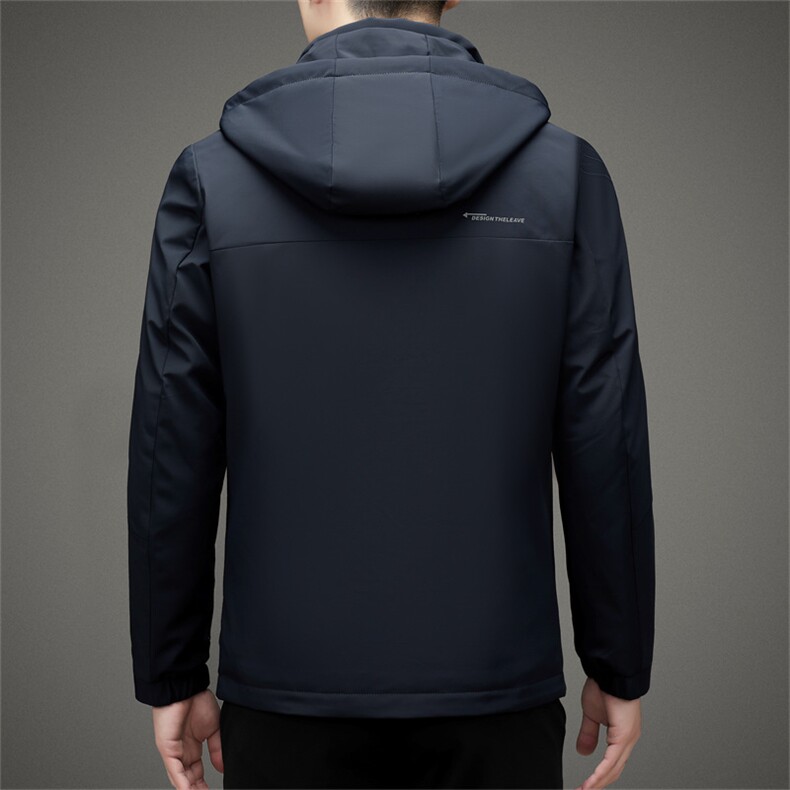 2023冬季新款可脱卸帽休闲羽绒服男装中年加厚保暖男士御寒外套,男装羽绒服,电商B212（原钱塘6029）