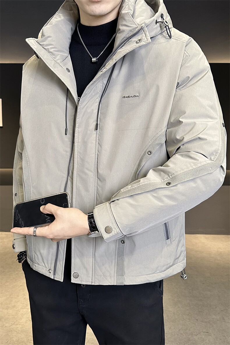 标50白鸭绒冬季外套2025新款男士羽绒服C317-Y9957-P215,男装羽绒服,电商C317