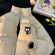 地毯冬季创意卡通图案印花休闲百搭棉服A247-MY2047特批65控98，男装棉衣，电商A247
