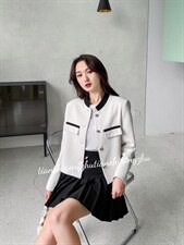 格子小香外套，其它，天使公主