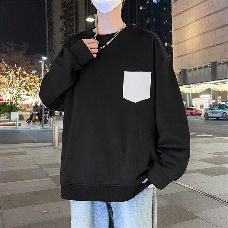 现货6501-P33大码控59春季大码宽松男士卫衣,男装卫衣,星座209