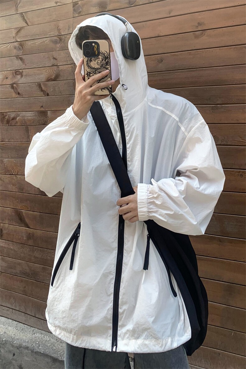 防晒衣男款夏季超薄防紫外线透气防晒服男J096P48控68起,男装防晒衣,电商A157