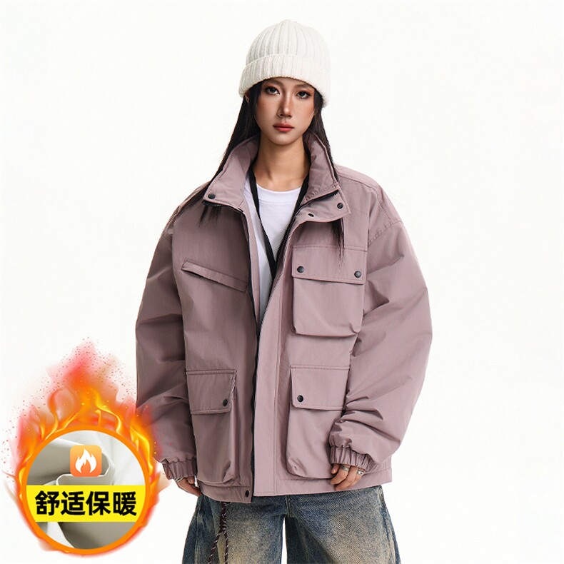 美式新款秋冬多口袋户外机能休闲棉衣外套A436-W990-P95138,男装棉衣,电商A436