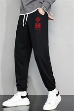 休闲裤男22秋冬新款舒适百搭运动裤潮牌修身工装裤学生卫裤Z911，男装休闲裤，星座815-2