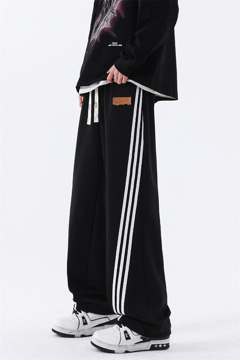 K125/P50春装新款现货高品质华棉卫裤男运动休闲裤大码宽松直筒裤,男装休闲裤,电商基地A050