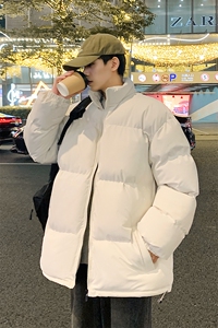 抖音直播带货高品质净色纯色光版二开加厚棉衣面包服MY8801P50图片