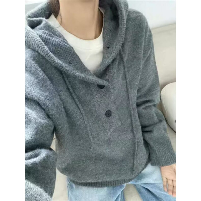 【量大价格可谈】美式重磅男女秋冬潮牌连帽毛衣外套SM5727P55,男装针织衫/毛衣,星座1112-1