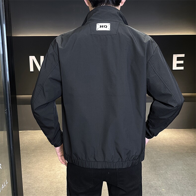 JK841-P752026年春季新款男装时尚夹克ins潮立领工装外套男,男装夹克,星座507A（原星座306B-2）