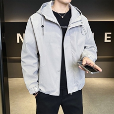 外套男春秋新款男士冲锋衣宽松休闲美式工装夹克JK02638-P73，男装夹克，星座308B-2