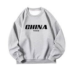 华夫格卫衣圆领卫衣长袖t恤男外套白底HW76001-P30加绒款-P40，男装卫衣，电商A040A