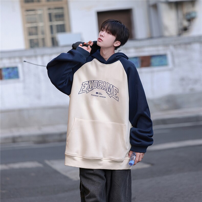 2025秋季插肩袖圆领卫衣WY852/P65控89-面布100棉底布100涤420克,男装卫衣,电商A148