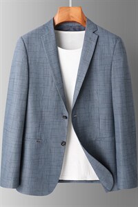 春季新款时尚休闲西服男韩版潮流西装男装上衣商务休闲单西装外套,男装西服,电商B212（原钱塘6029）