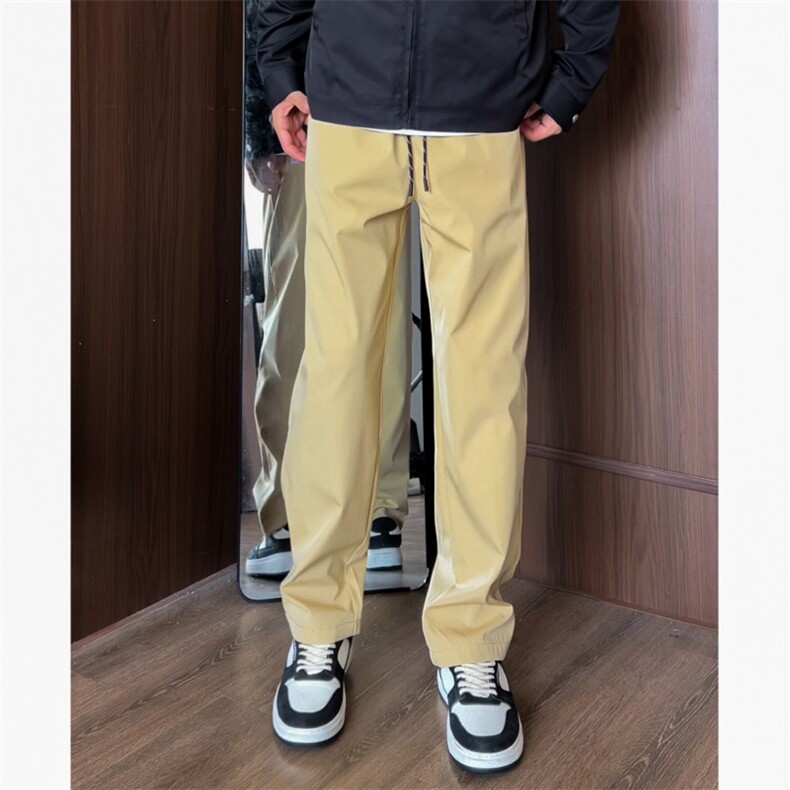 修身微束脚多口袋休闲裤抖音可送样A061-AX00787-P25,男装休闲裤,电商A061