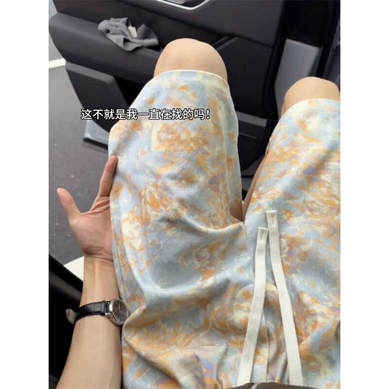 B221美式ins高街个性花色休闲短裤五分裤LK25568-特P25控48.88,男装牛仔裤,电商B221
